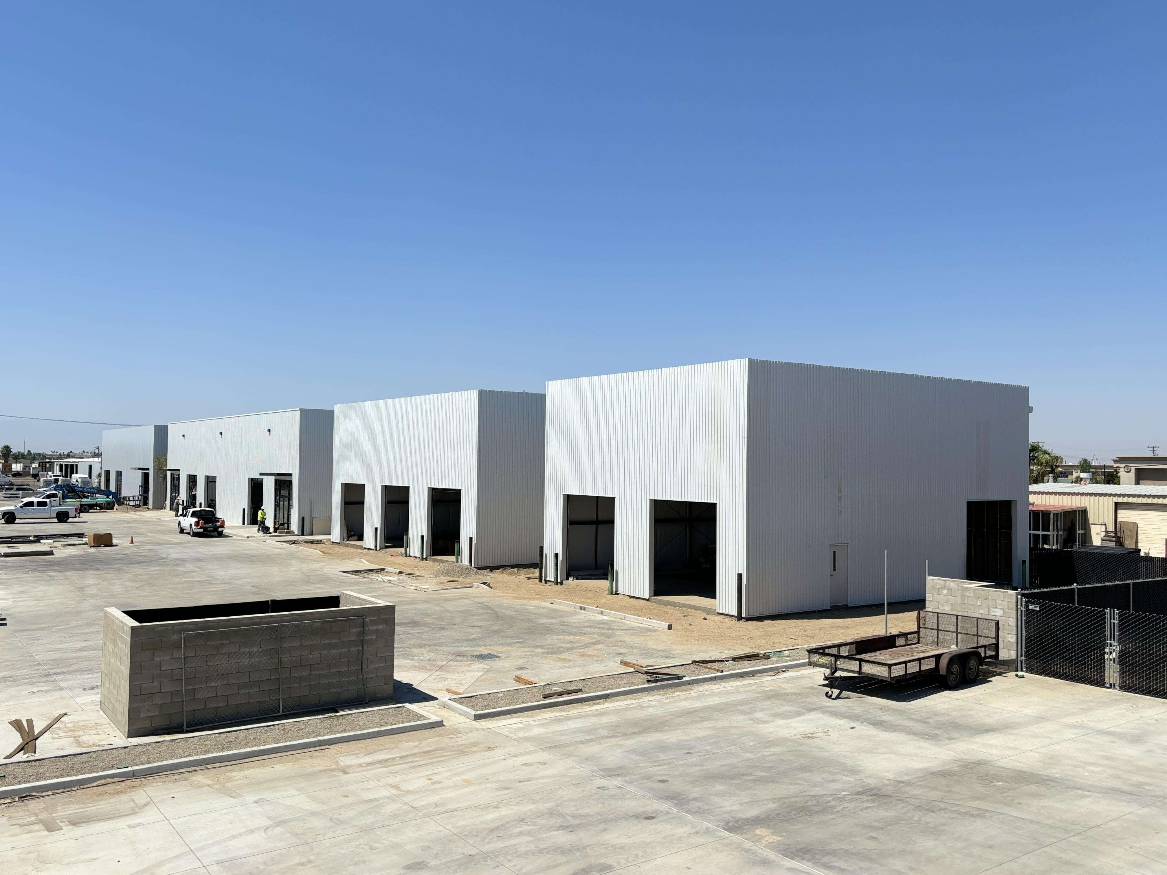 Commercial and industrial pre-engineered metal building by Northern State Steel in California